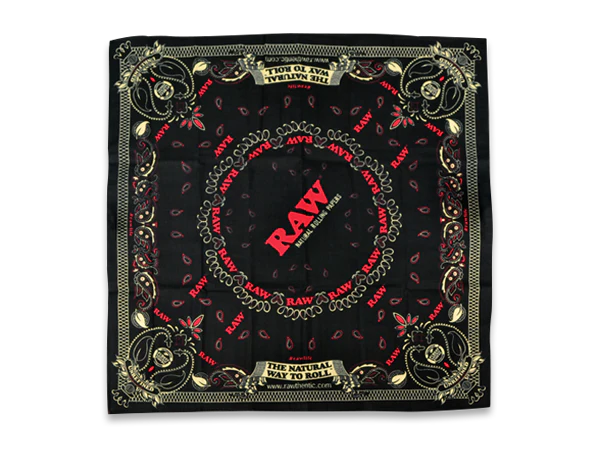 RAW - BLACK BANDANA