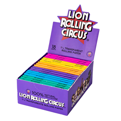 LION ROLLING CIRCUS | TRANSPARENT ROLLING PAPERS
