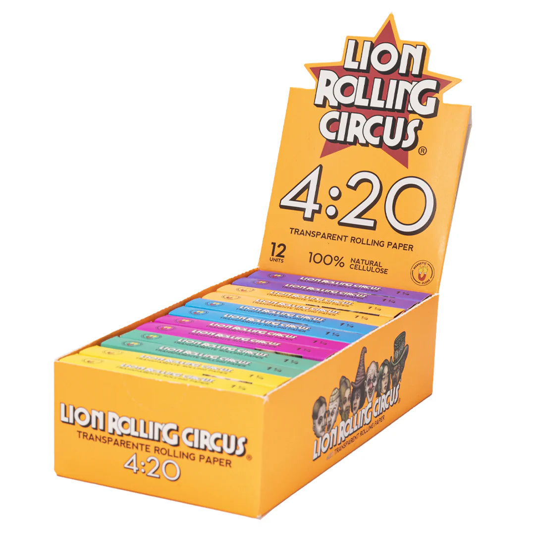 LION ROLLING CIRCUS | TRANSPARENT ROLLING PAPERS