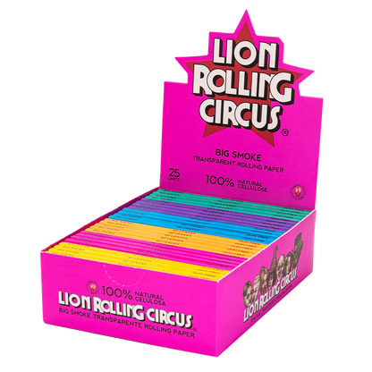 LION ROLLING CIRCUS | TRANSPARENT ROLLING PAPERS