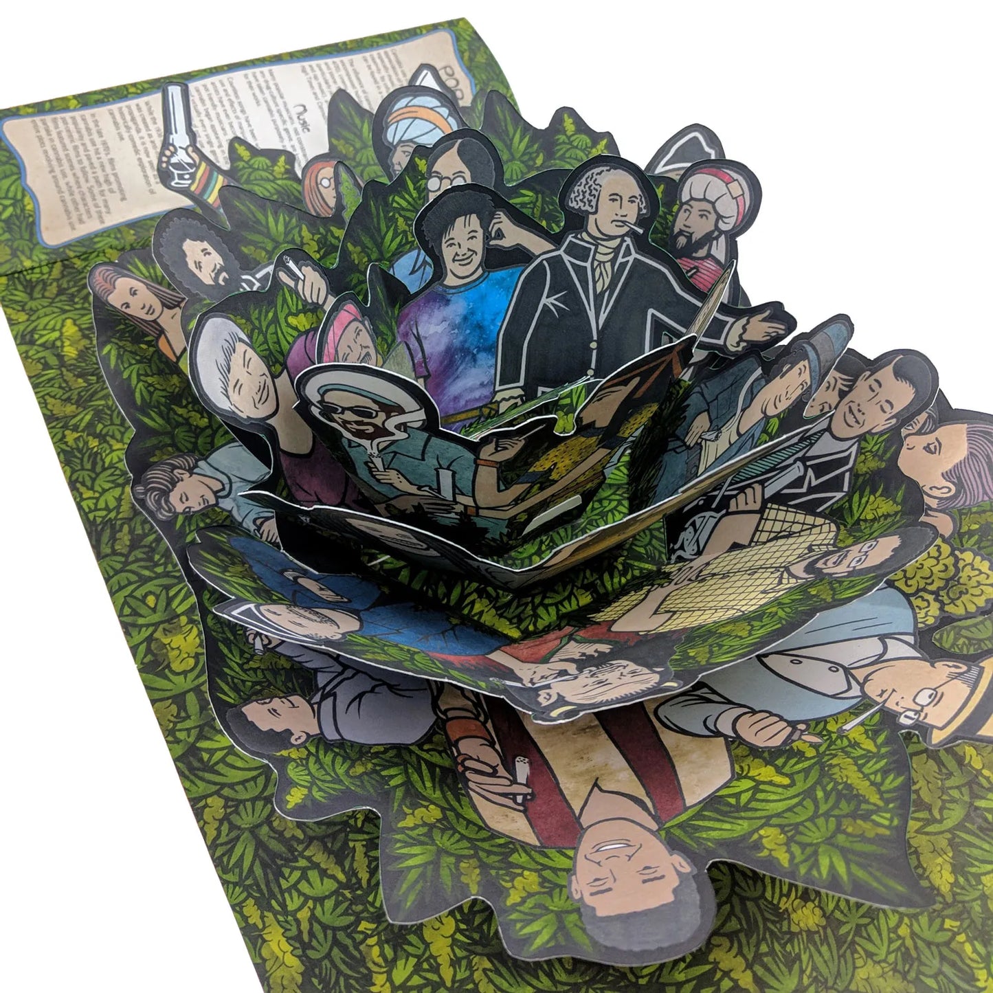 LIBRO DIMENSIONAL CANNABIS POP-UP