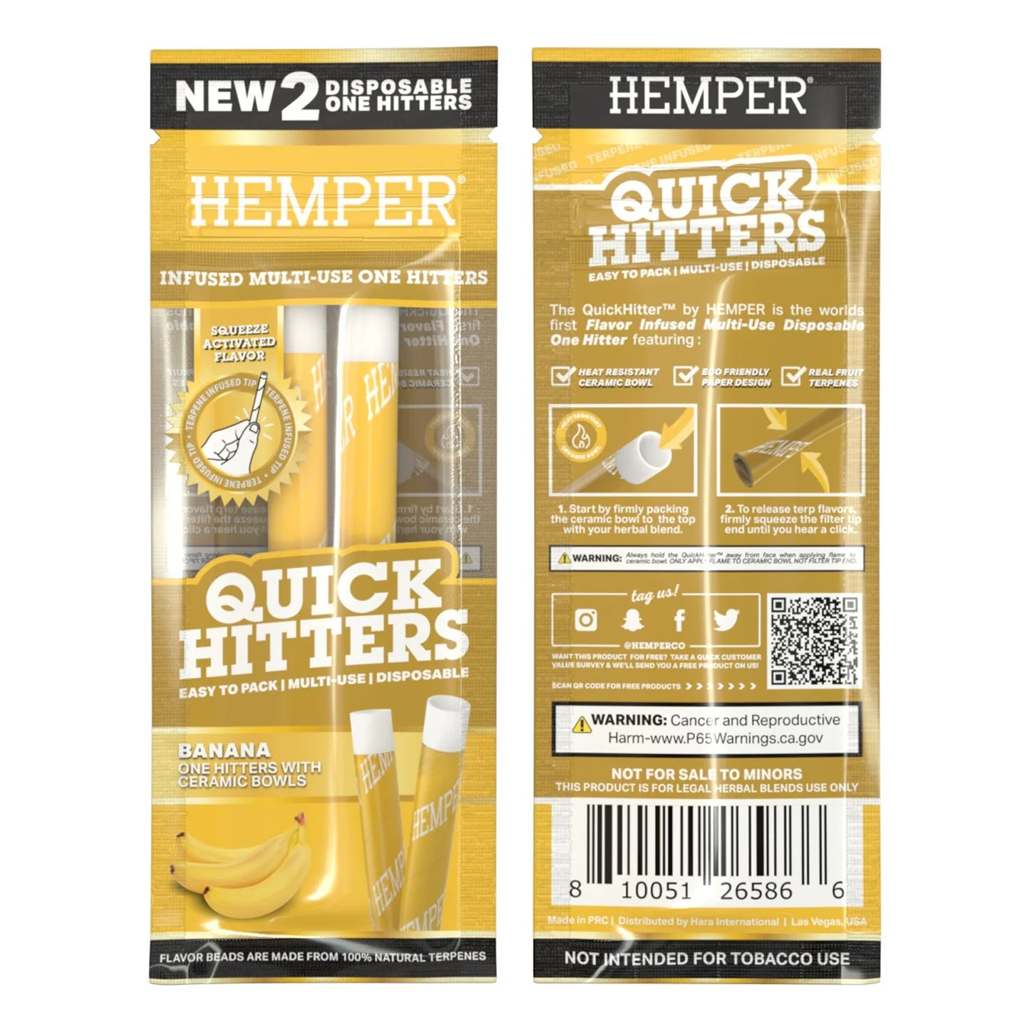HEMPER | QUICK HITTERS