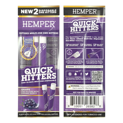 HEMPER | QUICK HITTERS