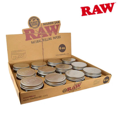 RAW | MASON JAR 6OZ