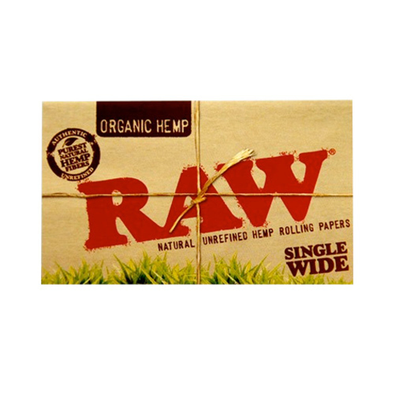 PAPELES RAW ORGANIC HEMP SINGLE WIDE