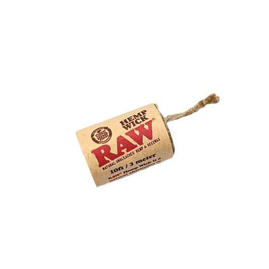 RAW HEMP WICK 10 FT / 10 MTS